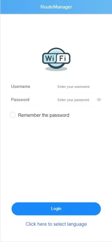 RouteManager screenshot
